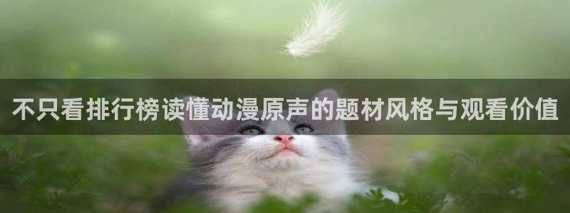 动漫之家app官方下载:不只看排行榜读懂动漫原声的题材风格与观看价值